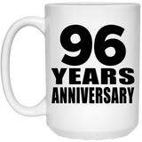 96th Anniversary 96 Years - 15 Oz Coffee Mug