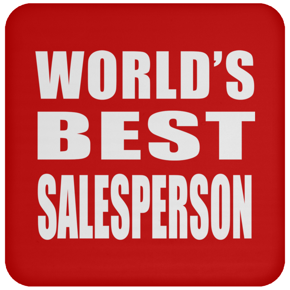 World's Best Salesperson - Drink Coaster
