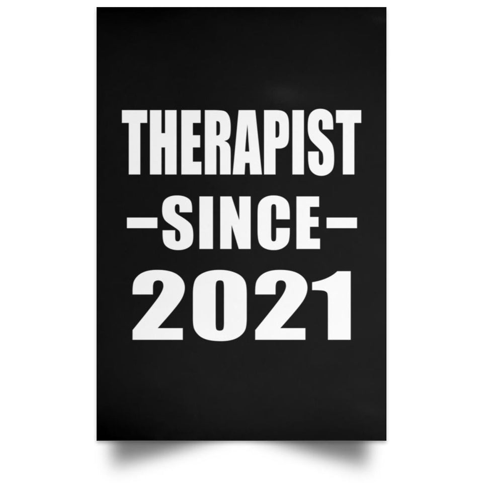 Therapist Since 2021 - Poster Portrait