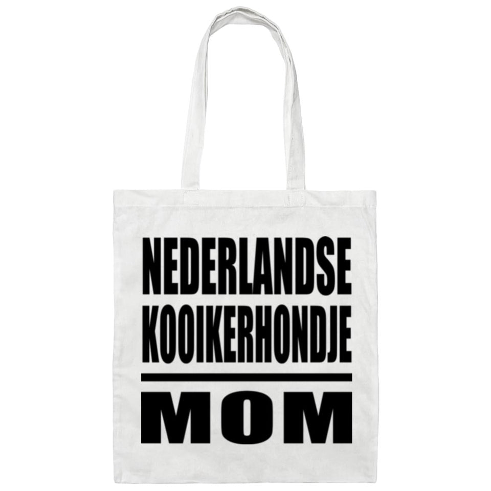 Nederlandse Kooikerhondje Mom - Tote Bag White