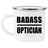 Badass Optician - 12oz Camping Mug