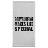 Bodysurfing Makes Life Special - Hand Towel