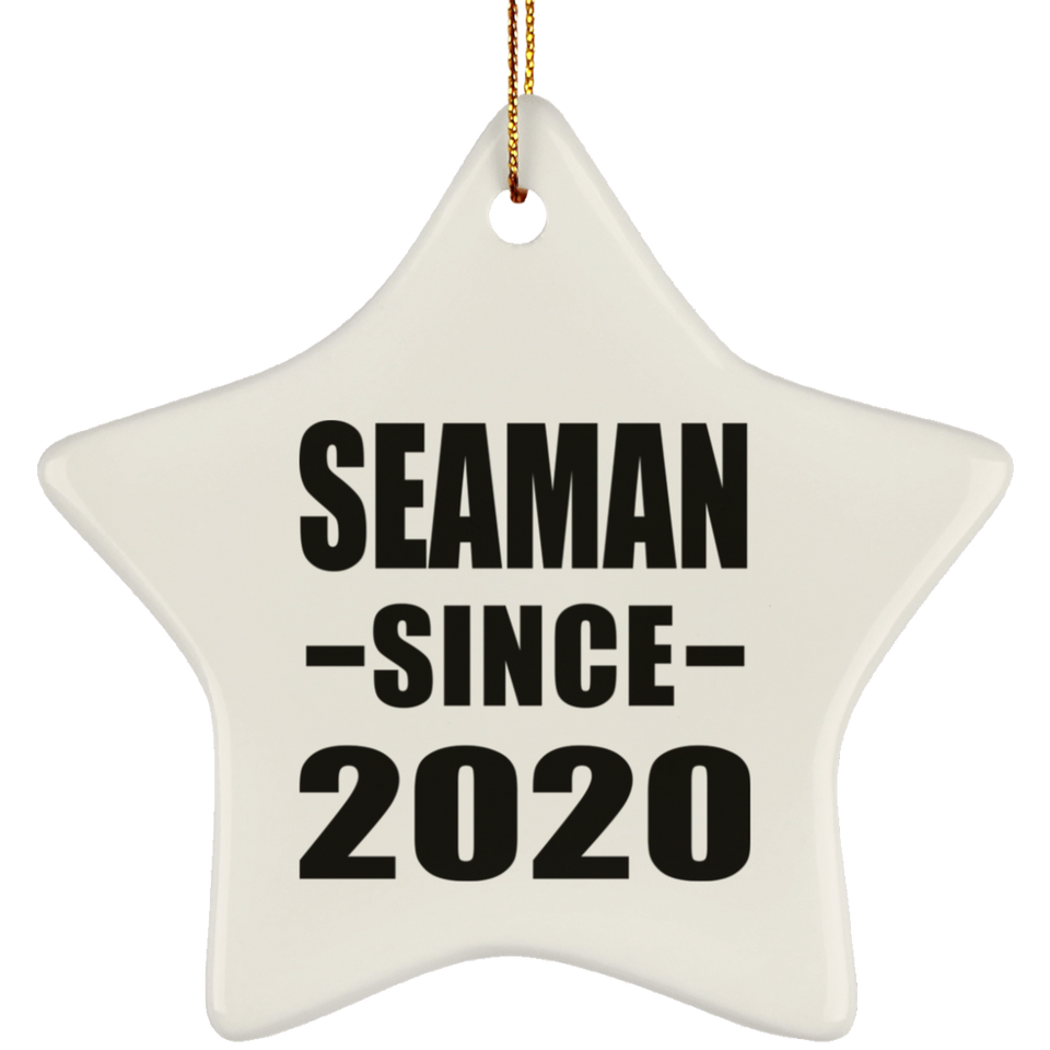 Seaman Since 2020 - Star Ornament