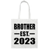 Brother Established EST. 2023 - Tote Bag White