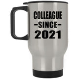 Colleague Since 2021 - Silver Travel Mug