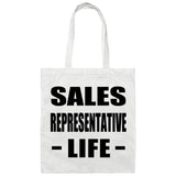 Sales Representative Life - Tote Bag White