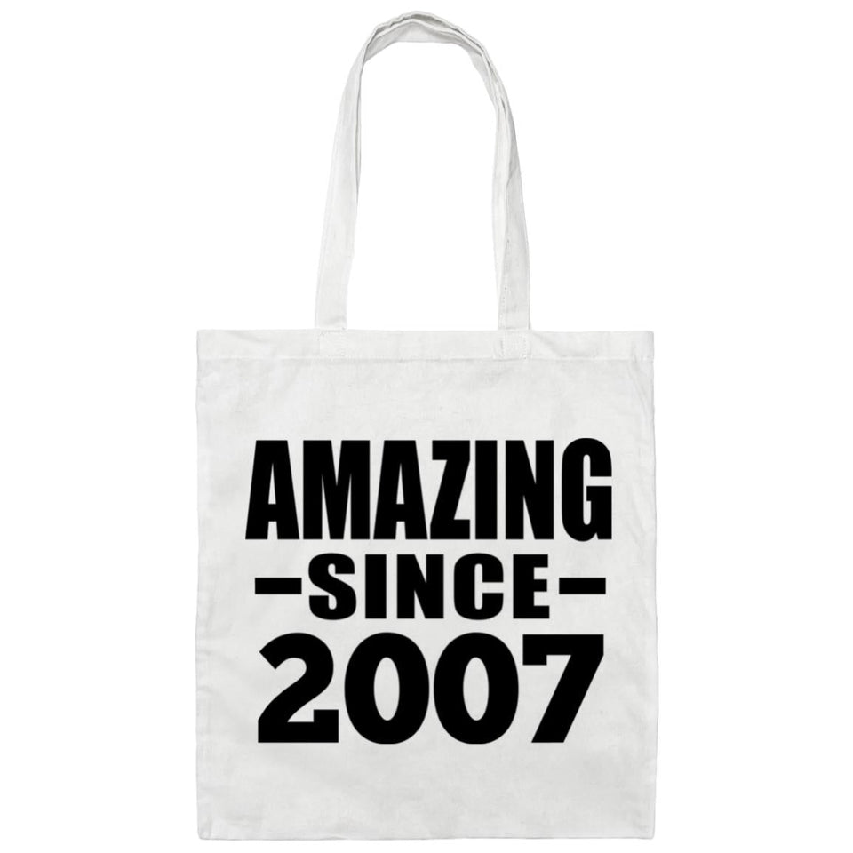 17th Birthday Amazing Since 2007 - Tote Bag White