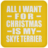 All I Want For Christmas Is My Skye Terrier - Coaster
