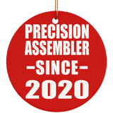 Precision Assembler Since 2020 - Circle Ornament
