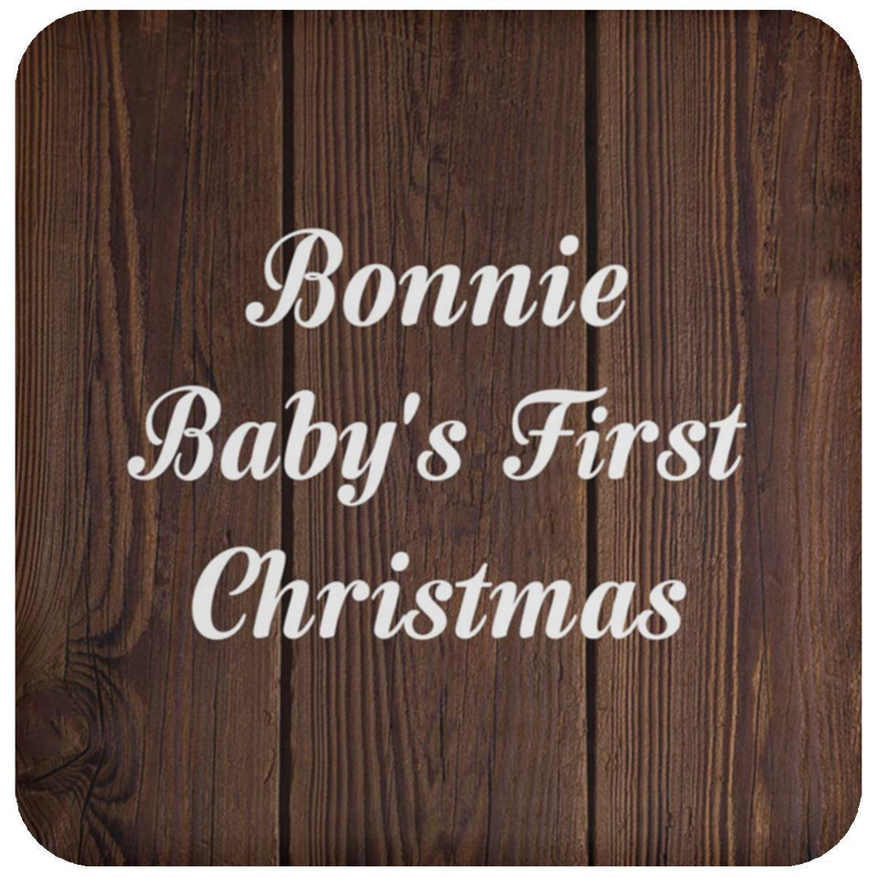Bonnie Baby's First Christmas - Drink Coaster D