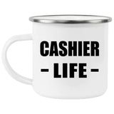 Cashier Life - 12oz Camping Mug