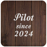Pilot Since 2024 - Drink Coaster D