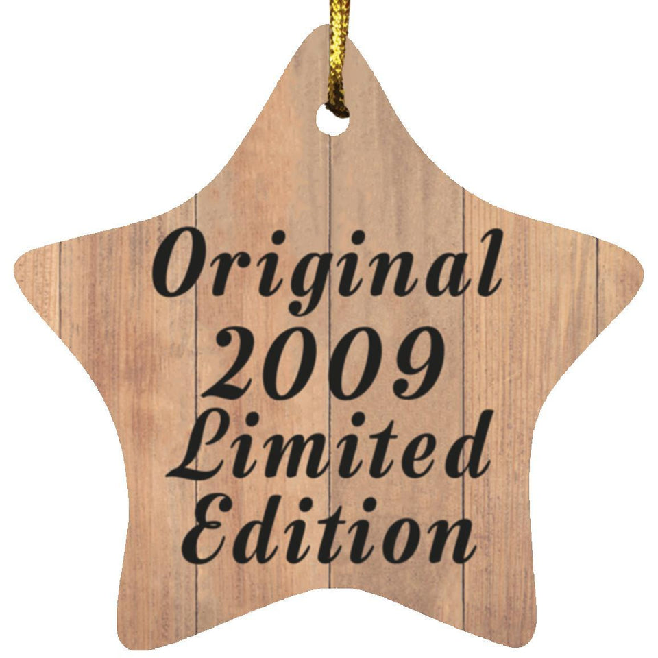 15th Birthday Original 2009 Limited Edition - Star Ornament C
