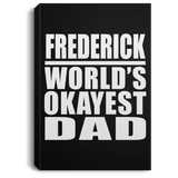 Frederick World's Okayest Dad - Canvas Portrait