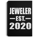 Jeweler Established EST. 2020 - Canvas Portrait