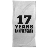17th Anniversary 17 Years Anniversary - Hand Towel
