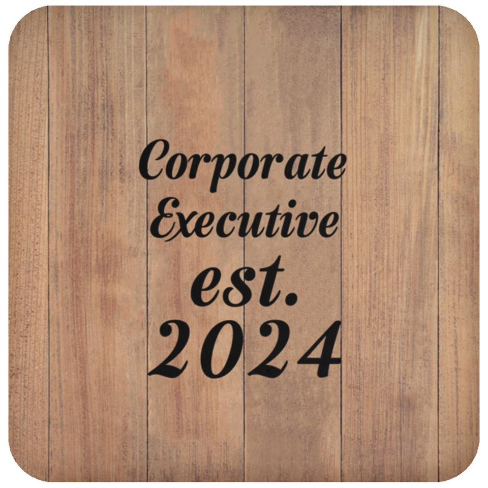 Corporate Executive Established Est. 2024 - Drink Coaster C