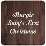 Margie Baby's First Christmas - Drink Coaster D