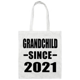 Grandchild Since 2021 - Tote Bag White