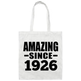 98th Birthday Amazing Since 1926 - Tote Bag White