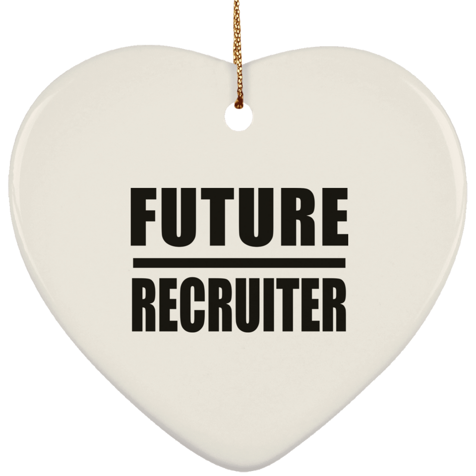 Future Recruiter - Heart Ornament