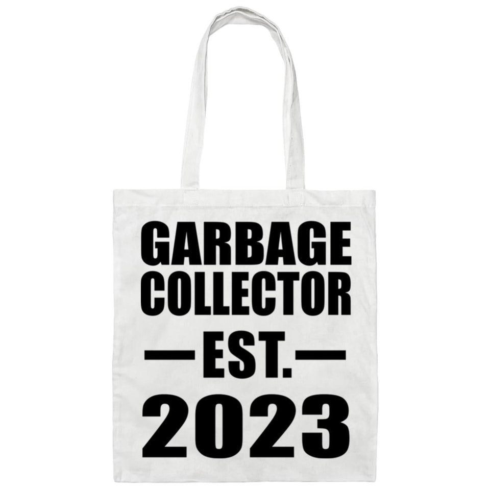 Garbage Collector Established EST. 2023 - Tote Bag White