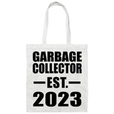 Garbage Collector Established EST. 2023 - Tote Bag White