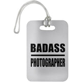 Badass Photographer - Luggage Bag Tag