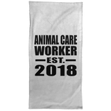 Animal Care Worker Established EST. 2018 - Hand Towel