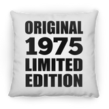 49th Birthday Original 1975 Limited Edition - Throw Pillow