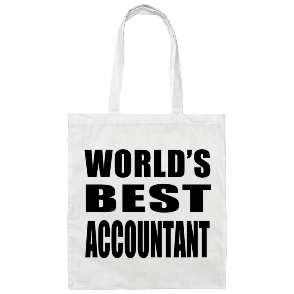 World's Best Accountant - Tote Bag White