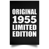 69th Birthday Original 1955 Limited Edition - Poster Portrait