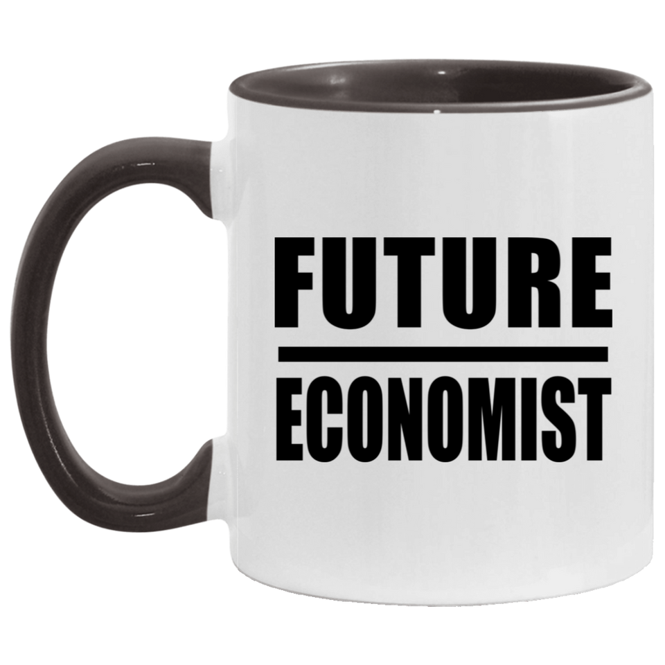 Future Economist - 11oz Accent Mug Black