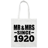 104th Anniversary Mr & Mrs Since 1920 - Tote Bag White