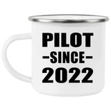 Pilot Since 2022 - 12oz Camping Mug