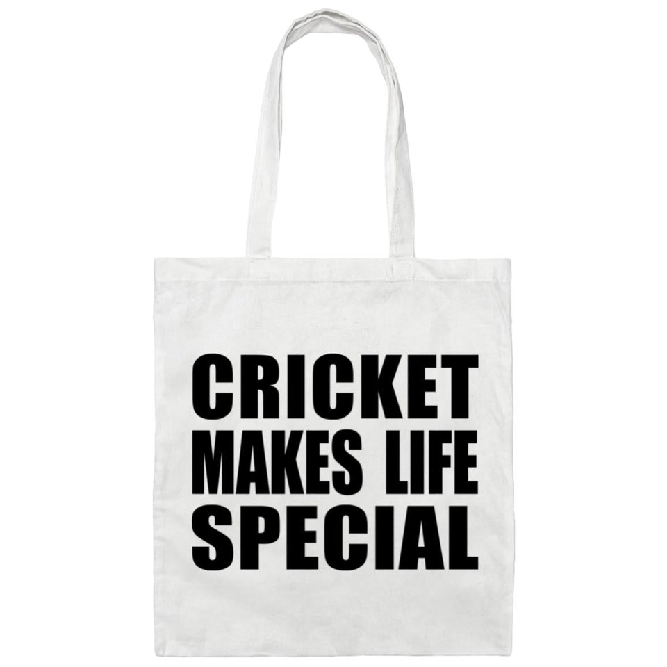 Cricket Makes Life Special - Tote Bag White