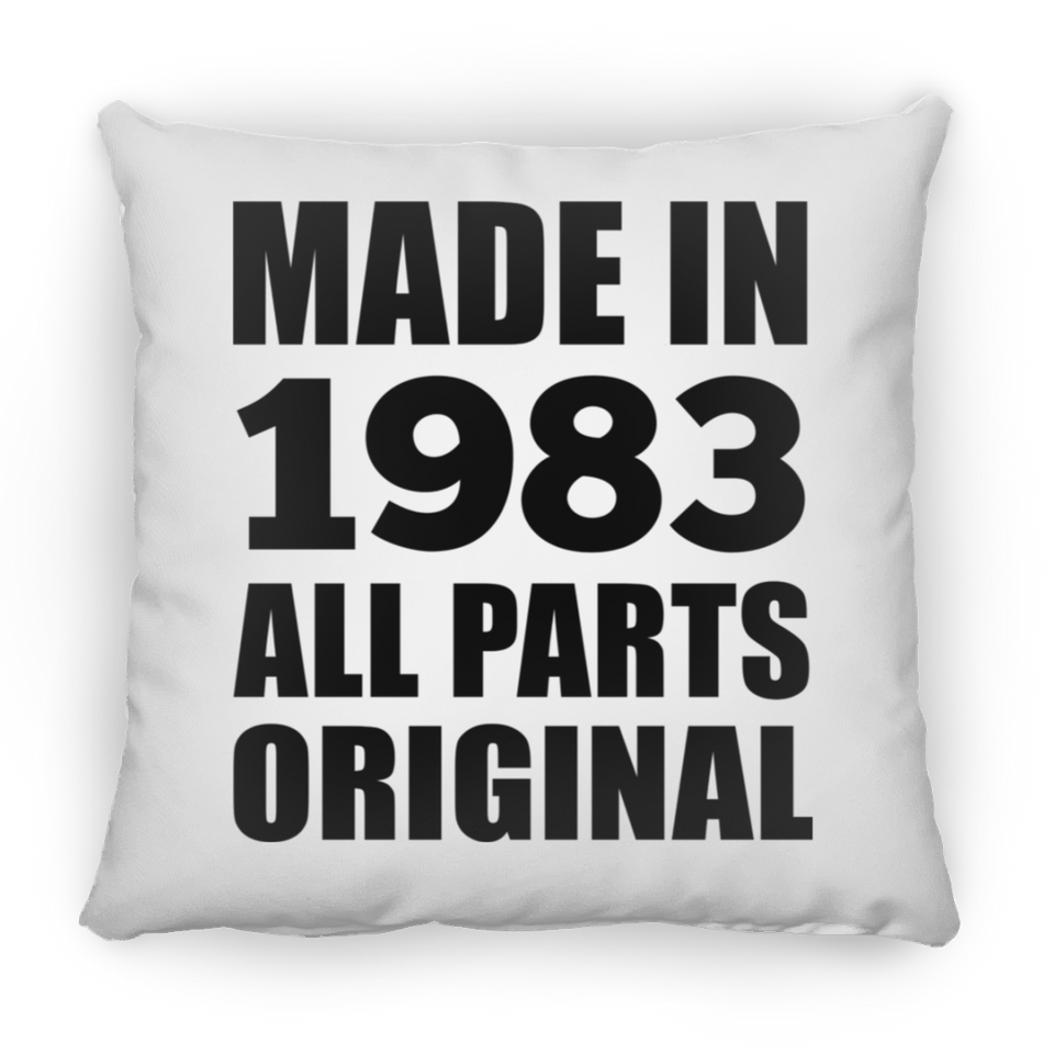 41st Birthday Made in 1983 All Parts Original - Throw Pillow