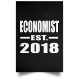 Economist Established EST. 2018 - Poster Portrait