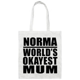 Norma World's Okayest Mum - Tote Bag White