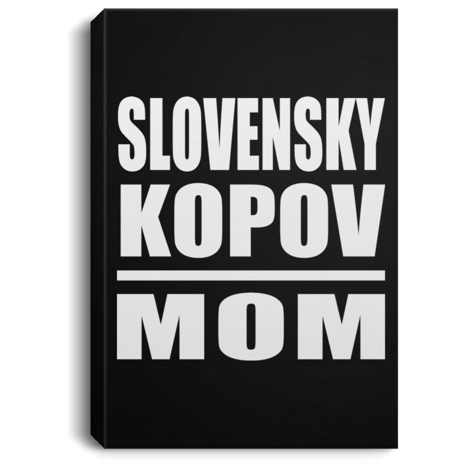 Slovensky Kopov Mom - Canvas Portrait