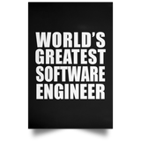 World's Greatest Software Engineer - Poster Portrait