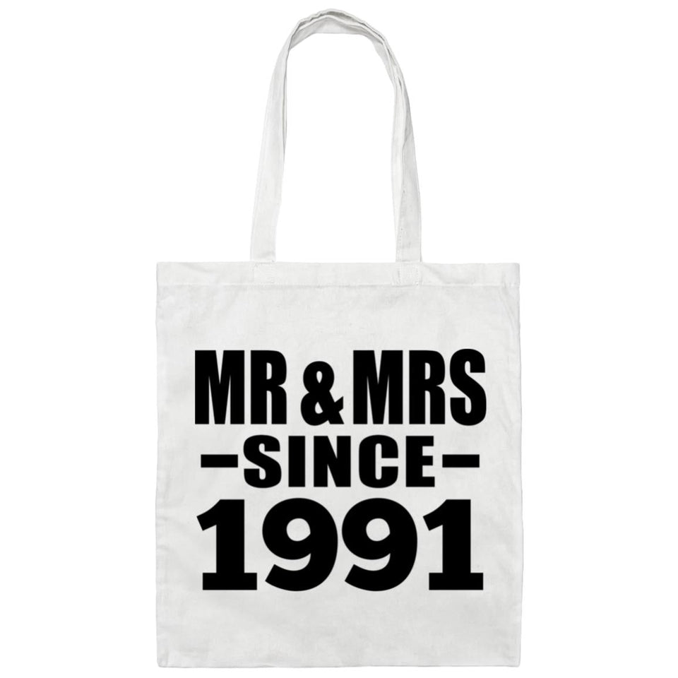 33rd Anniversary Mr & Mrs Since 1991 - Tote Bag White