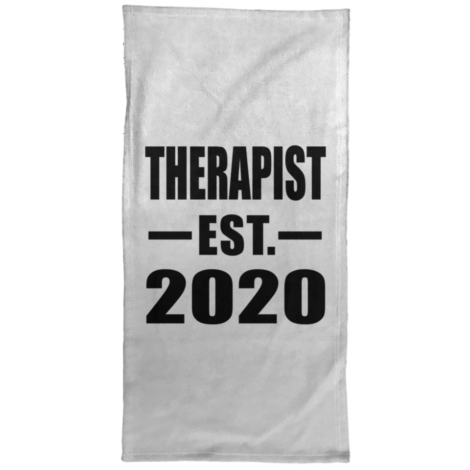 Therapist Established EST. 2020 - Hand Towel