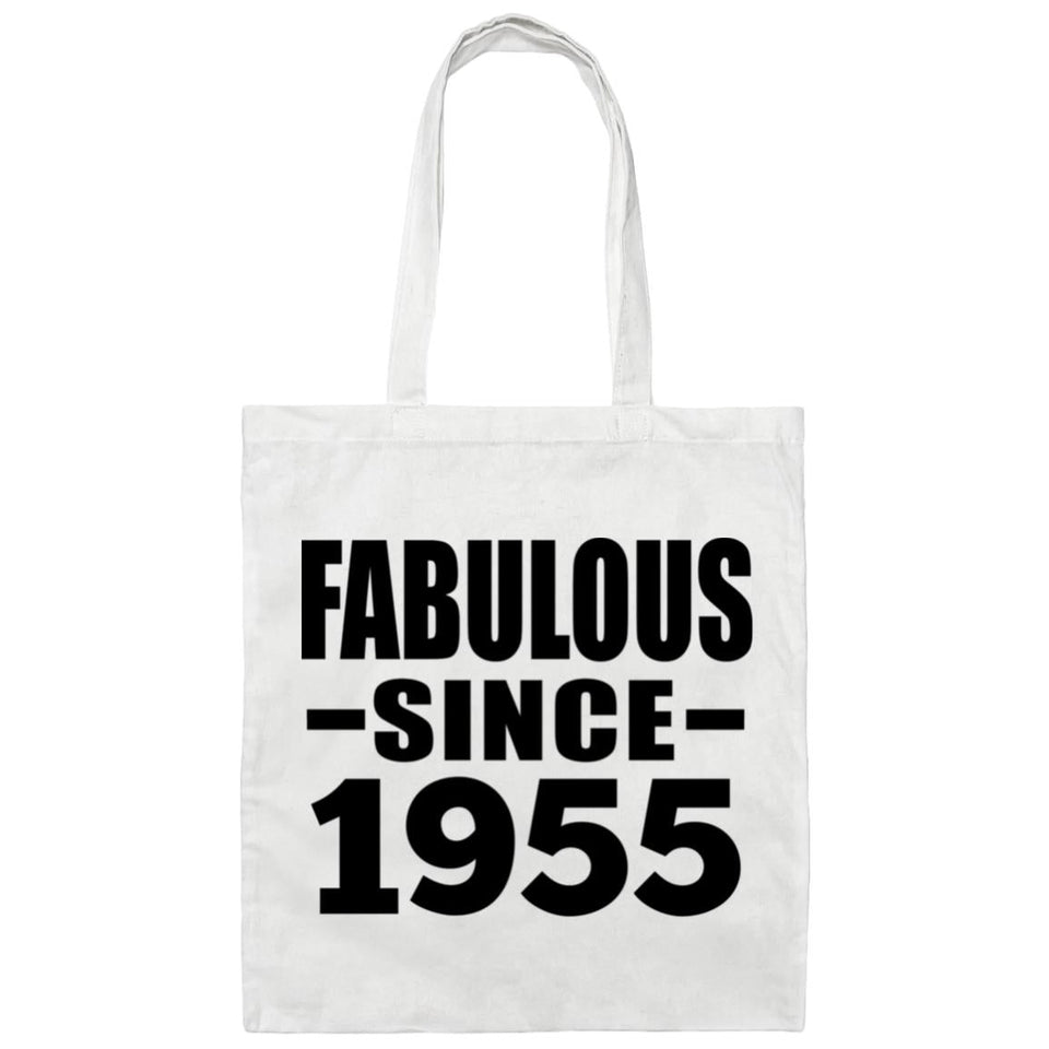 69th Birthday Fabulous Since 1955 - Tote Bag White