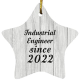 Industrial Engineer Since 2022 - Star Ornament F