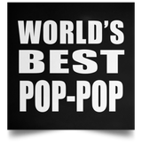 World's Best Pop-Pop - Poster Square