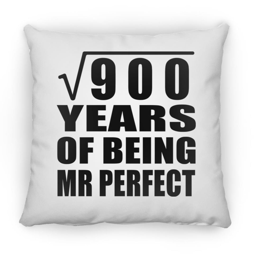 30th Anniversary Square Root of 900 Years of Mr Perfect - Throw Pillow
