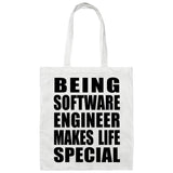 Being Software Engineer Makes Life Special - Tote Bag White