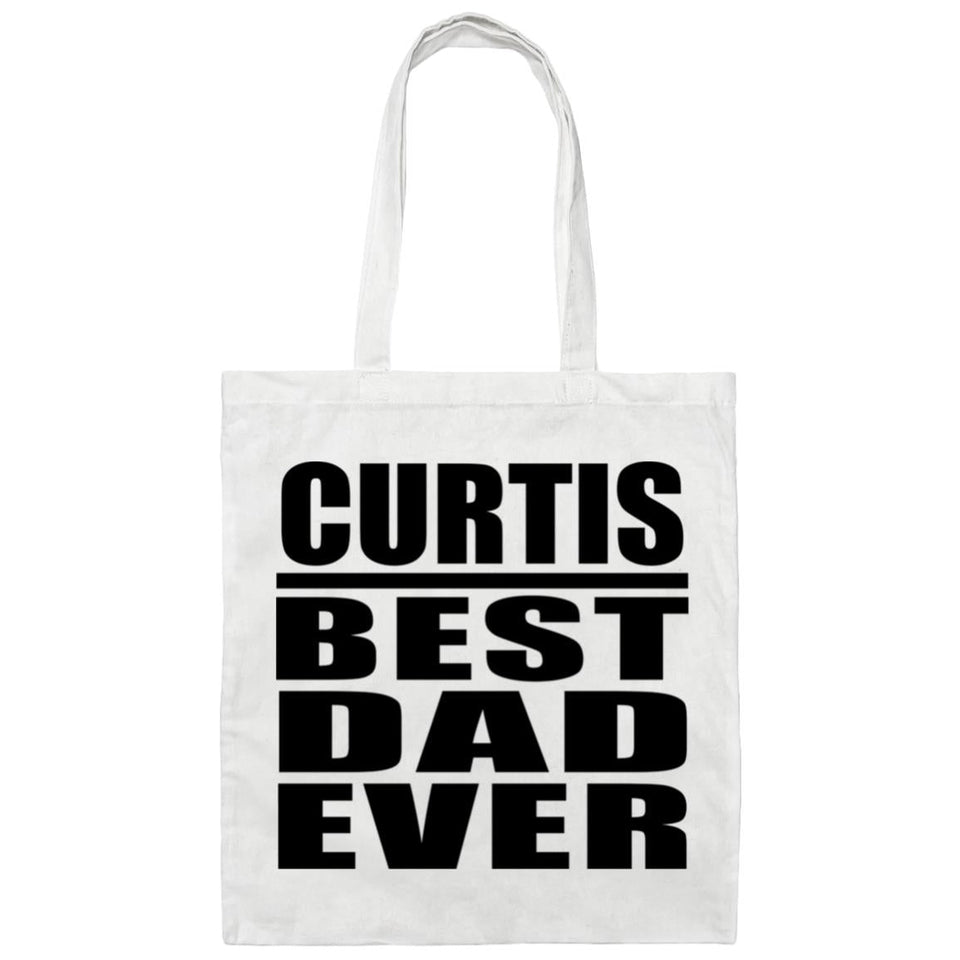 Curtis Best Dad Ever - Tote Bag White
