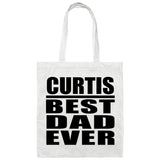 Curtis Best Dad Ever - Tote Bag White